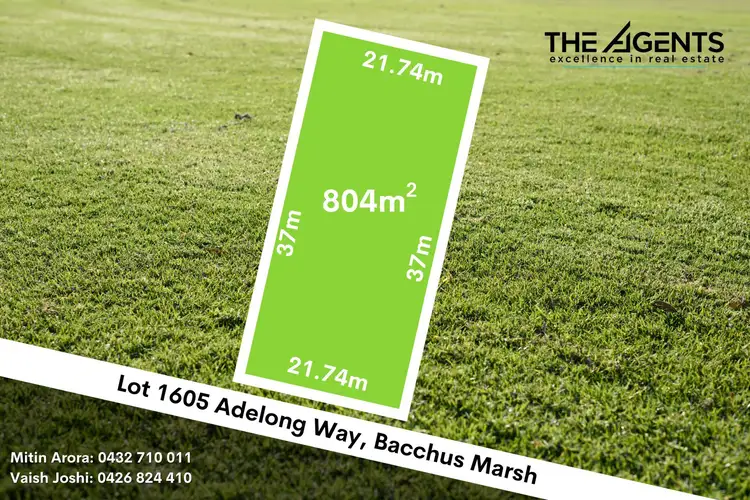 LOT 1605, 164 Adelong Way, Bacchus Marsh VIC 3340