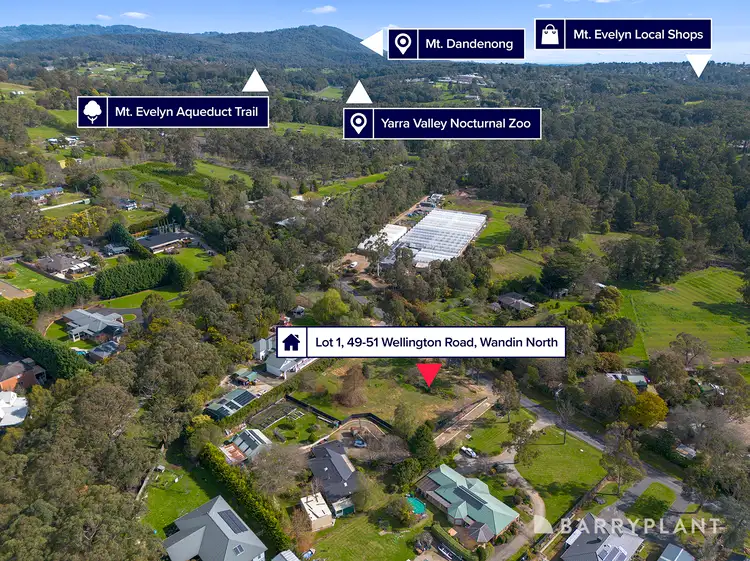 Third view of Homely land listing, LOT 1, 49-51 Wellington Road, Wandin North VIC 3139