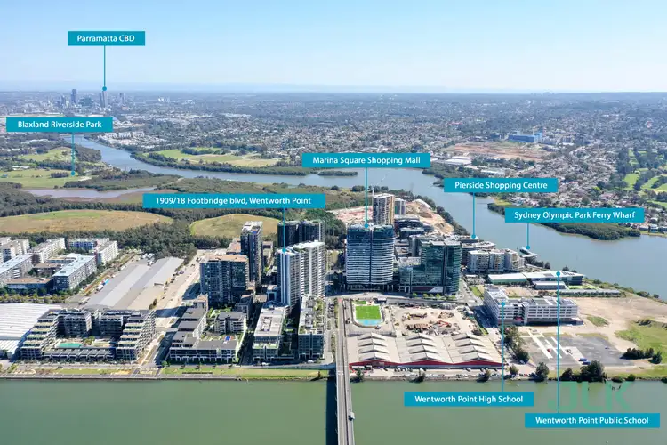 Third view of Homely apartment listing, 1909/18 Footbridge Boulevard, Wentworth Point NSW 2127