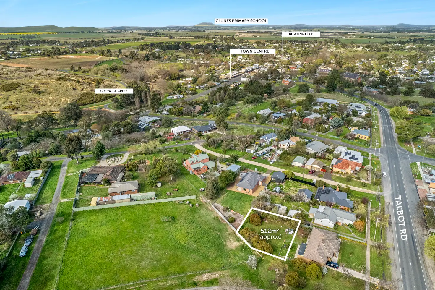 Main view of Homely land listing, LOT 1/PS917024, 61 Talbot Road, Clunes VIC 3370