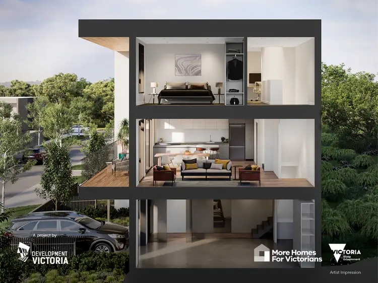 Main view of Homely townhouse listing, Lot 511/247 St Albans Road, Sunshine North VIC 3020