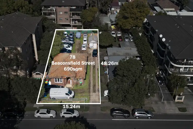 Second view of Homely land listing, 78-80 Beaconsfield Street, Silverwater NSW 2128