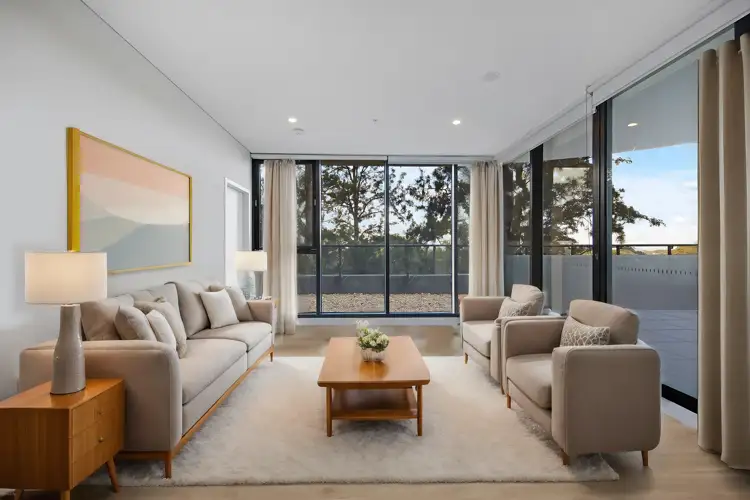 Second view of Homely apartment listing, 105/22 Langston Place, Epping NSW 2121