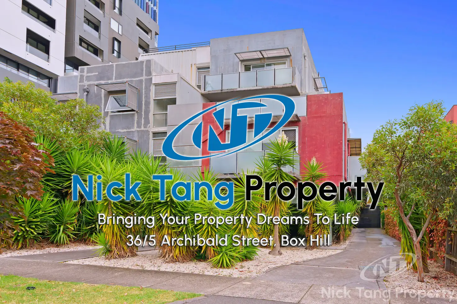 Main view of Homely apartment listing, 36/5 Archibald Street, Box Hill VIC 3128