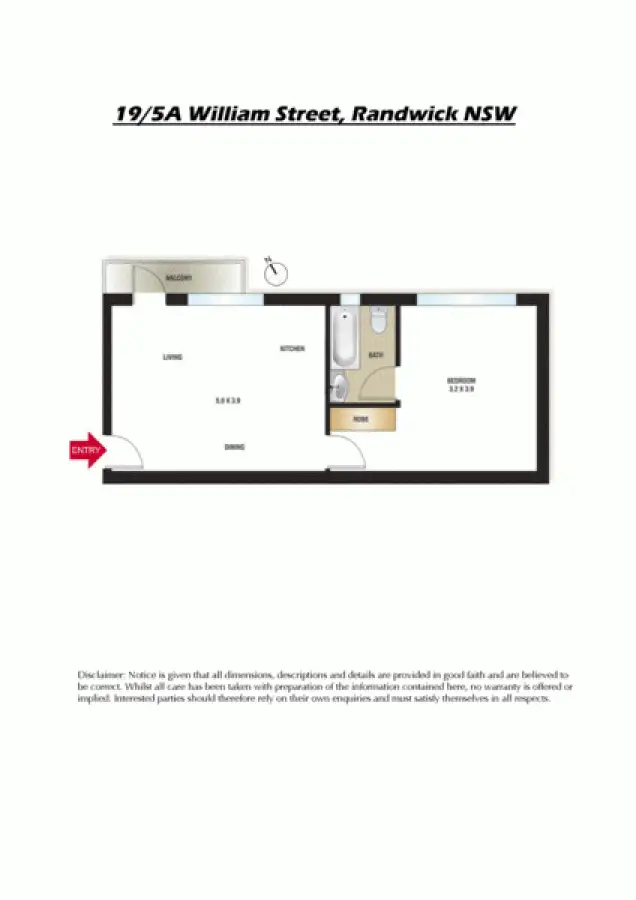 Fifth view of Homely apartment listing, 19/5A William Street, Randwick NSW 2031