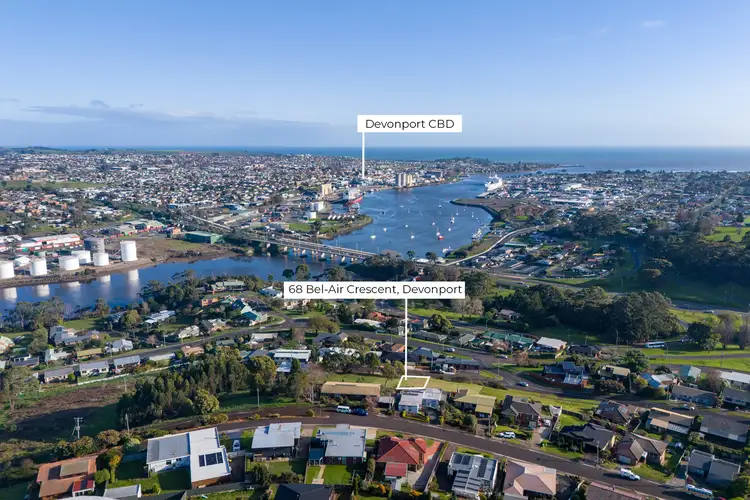 Main view of Homely land listing, 68 & 70 Bel - Air Crescent, East Devonport TAS 7310