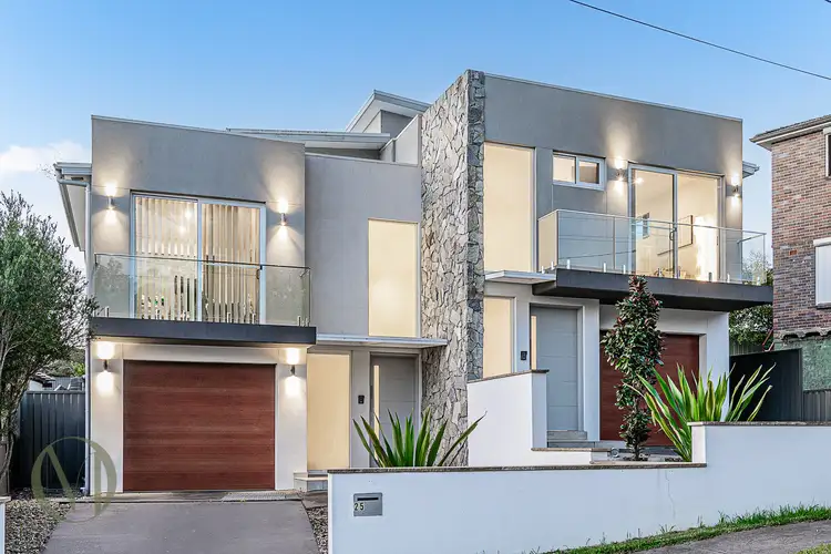 Main view of Homely semi-detached listing, 25 Adamson Avenue, Dundas Valley NSW 2117