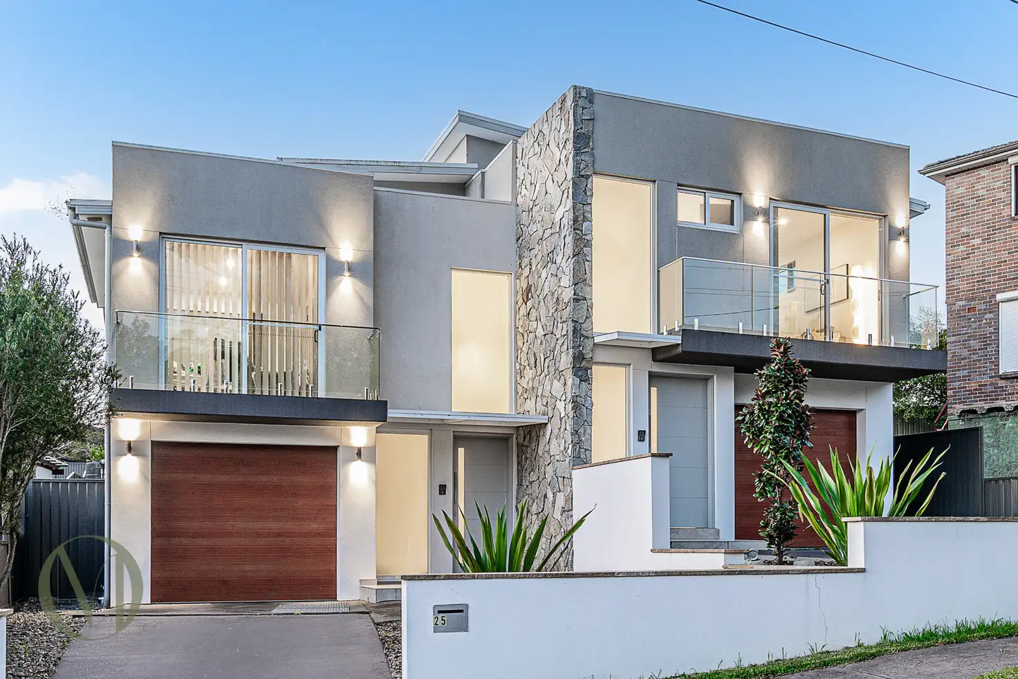 Main view of Homely semi-detached listing, 25 Adamson Avenue, Dundas Valley NSW 2117