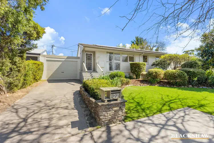 27 MacAlister Crescent, Curtin ACT 2605