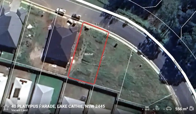 Main view of Homely land listing, 40 Platypus Parade, Lake Cathie NSW 2445