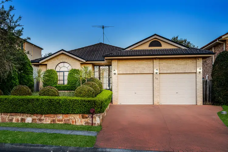 Main view of Homely house listing, 10 Hazelton Avenue, Kellyville Ridge NSW 2155