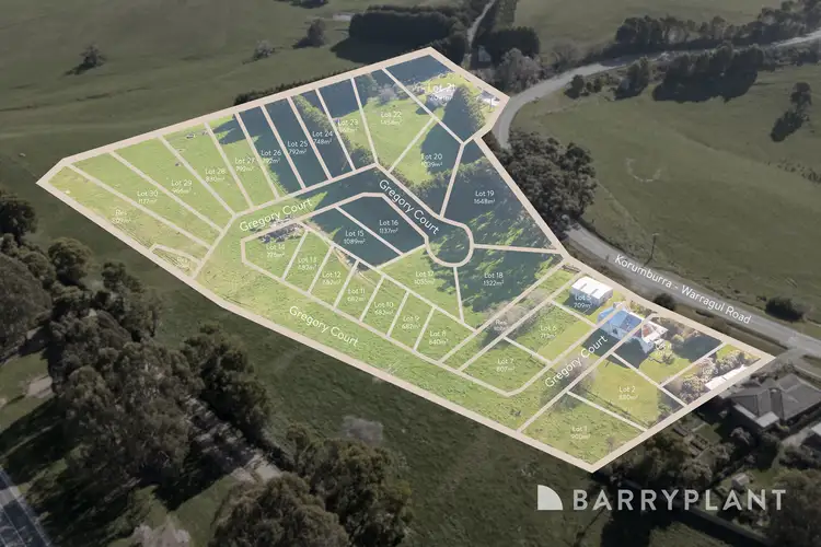 Second view of Homely land listing, LOT 1-30, 35 Warragul Road, Korumburra VIC 3950