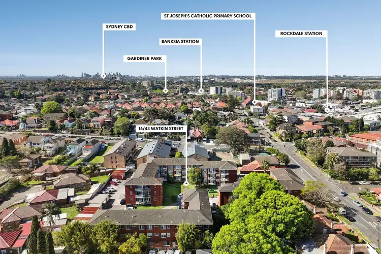 Fifth view of Homely unit listing, 16/43 Watkin Street, Rockdale NSW 2216