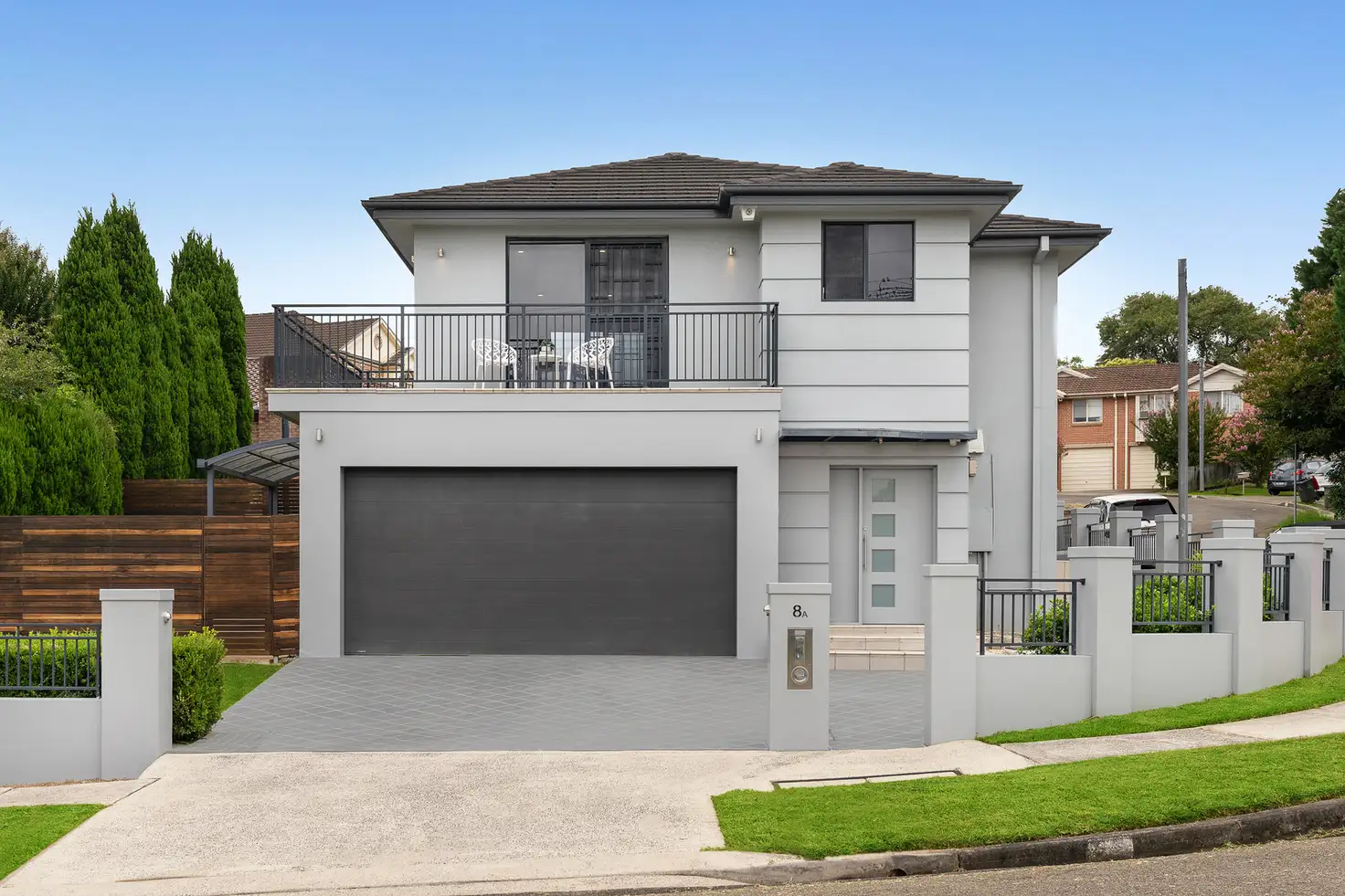 Main view of Homely semi-detached listing, 8a Aitchandar Road, Ryde NSW 2112