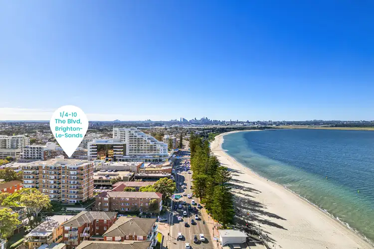 Main view of Homely apartment listing, 1/4-10 The Boulevarde, Brighton-Le-Sands NSW 2216