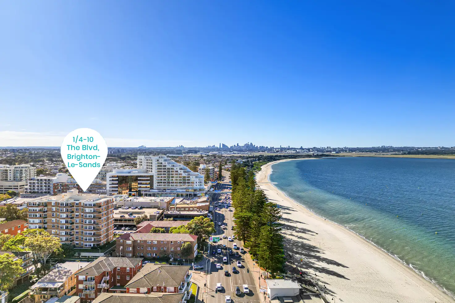 Main view of Homely apartment listing, 1/4-10 The Boulevarde, Brighton-Le-Sands NSW 2216