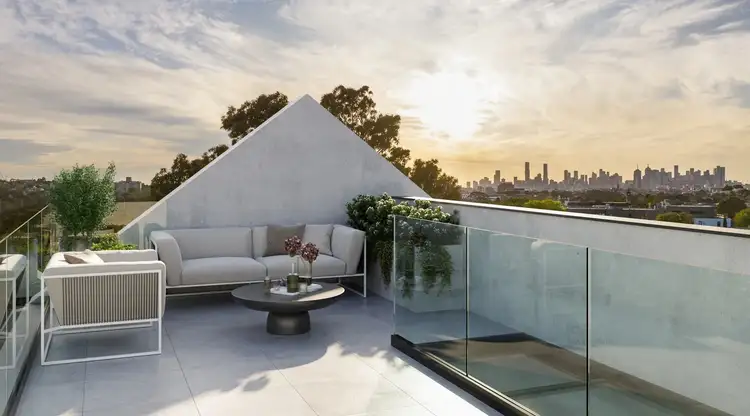 Second view of Homely townhouse listing, 57 Riversdale Road, Hawthorn VIC 3122