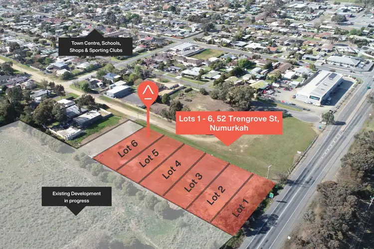 Second view of Homely land listing, 52 Trengrove Street, Numurkah VIC 3636