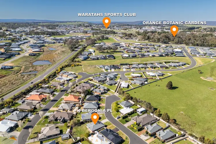 Second view of Homely house listing, 4 Begonia Place, Orange NSW 2800