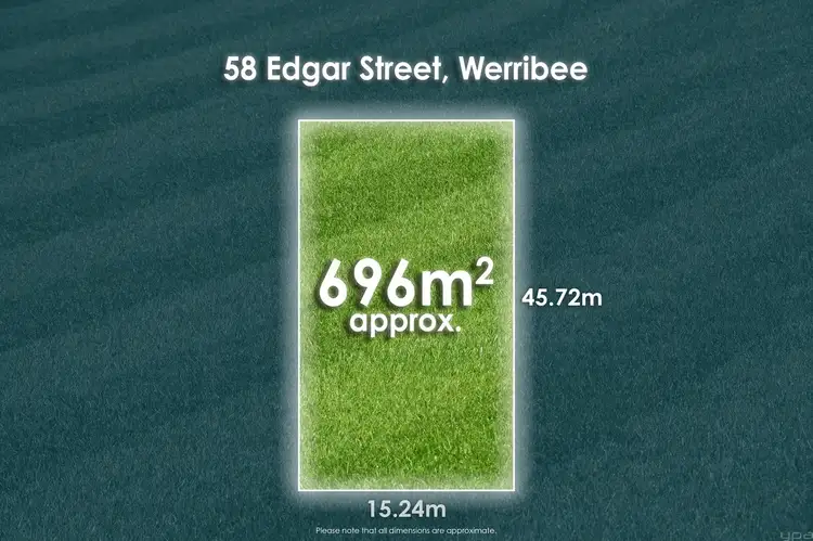 Main view of Homely land listing, 58 Edgar Street, Werribee VIC 3030