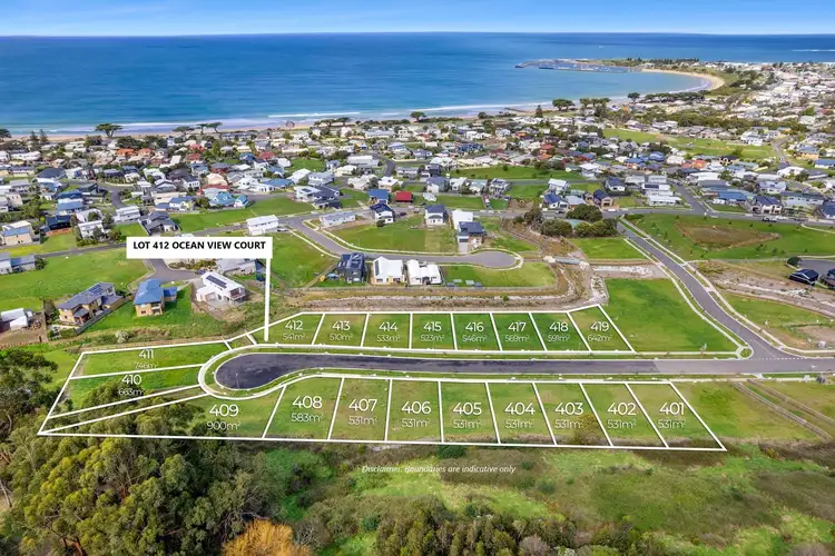 Main view of Homely land listing, LOT 412 Ocean View Court, Apollo Bay VIC 3233