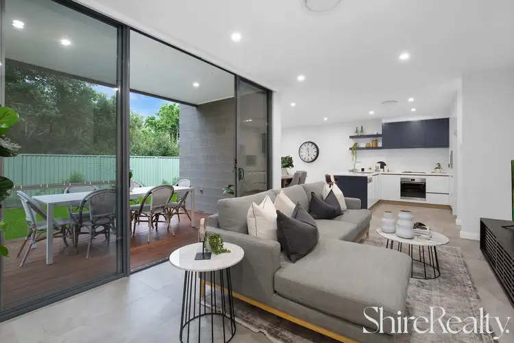 Second view of Homely townhouse listing, 3/2-4 Livingstone Avenue, Baulkham Hills NSW 2153
