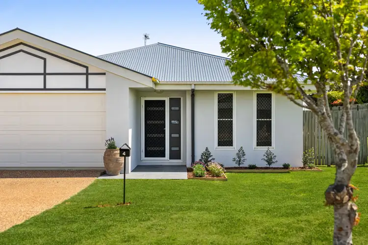 Main view of Homely house listing, 4 Krefter Crescent, Highfields QLD 4352