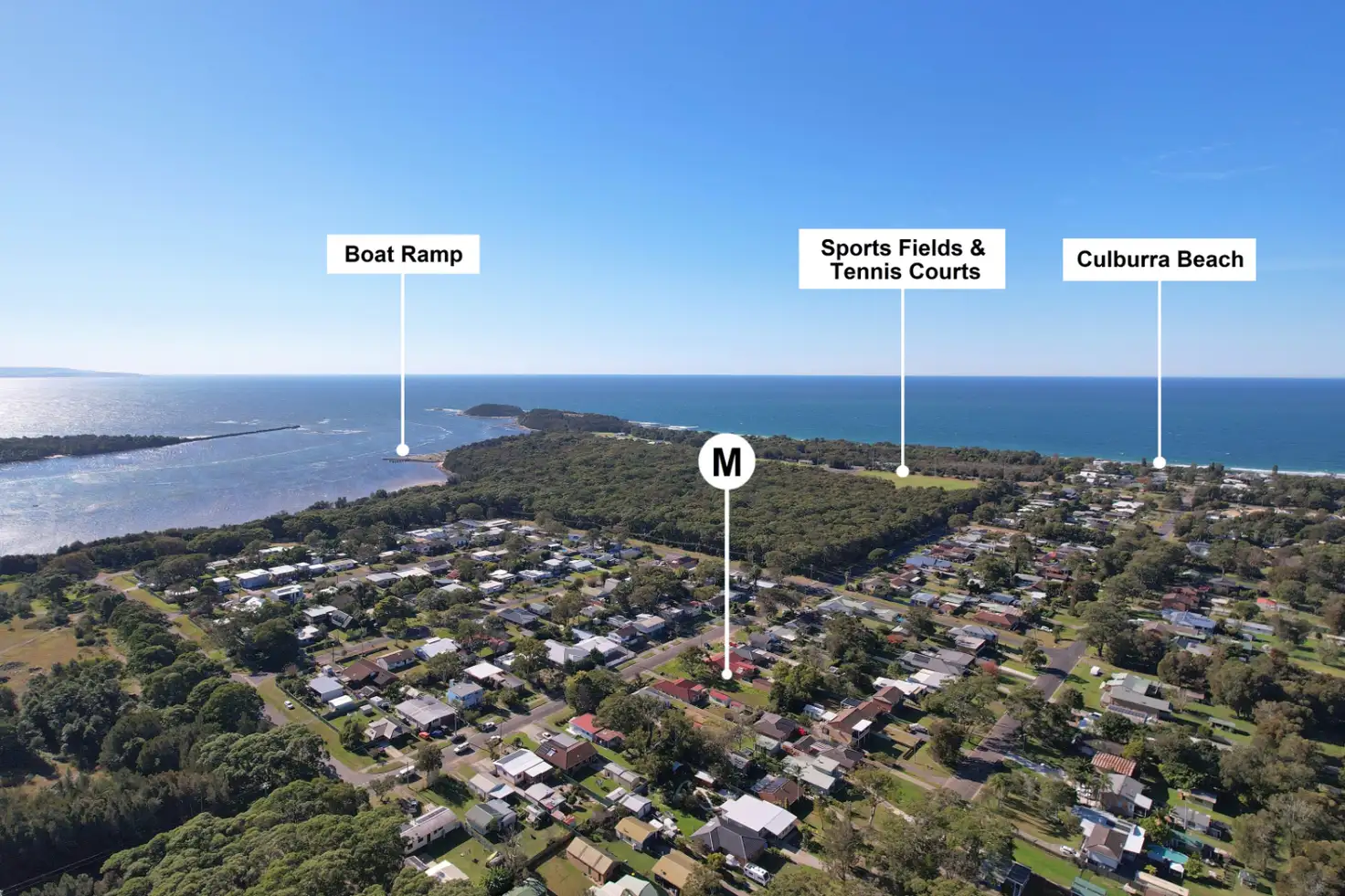 Main view of Homely land listing, 18 Park Row, Culburra Beach NSW 2540