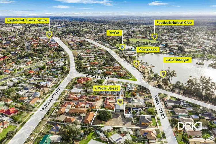 Second view of Homely house listing, 6 Walls Street, Eaglehawk VIC 3556