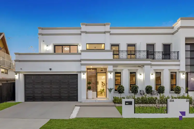 Main view of Homely semi-detached listing, 23A Narelle Crescent, Greenacre NSW 2190