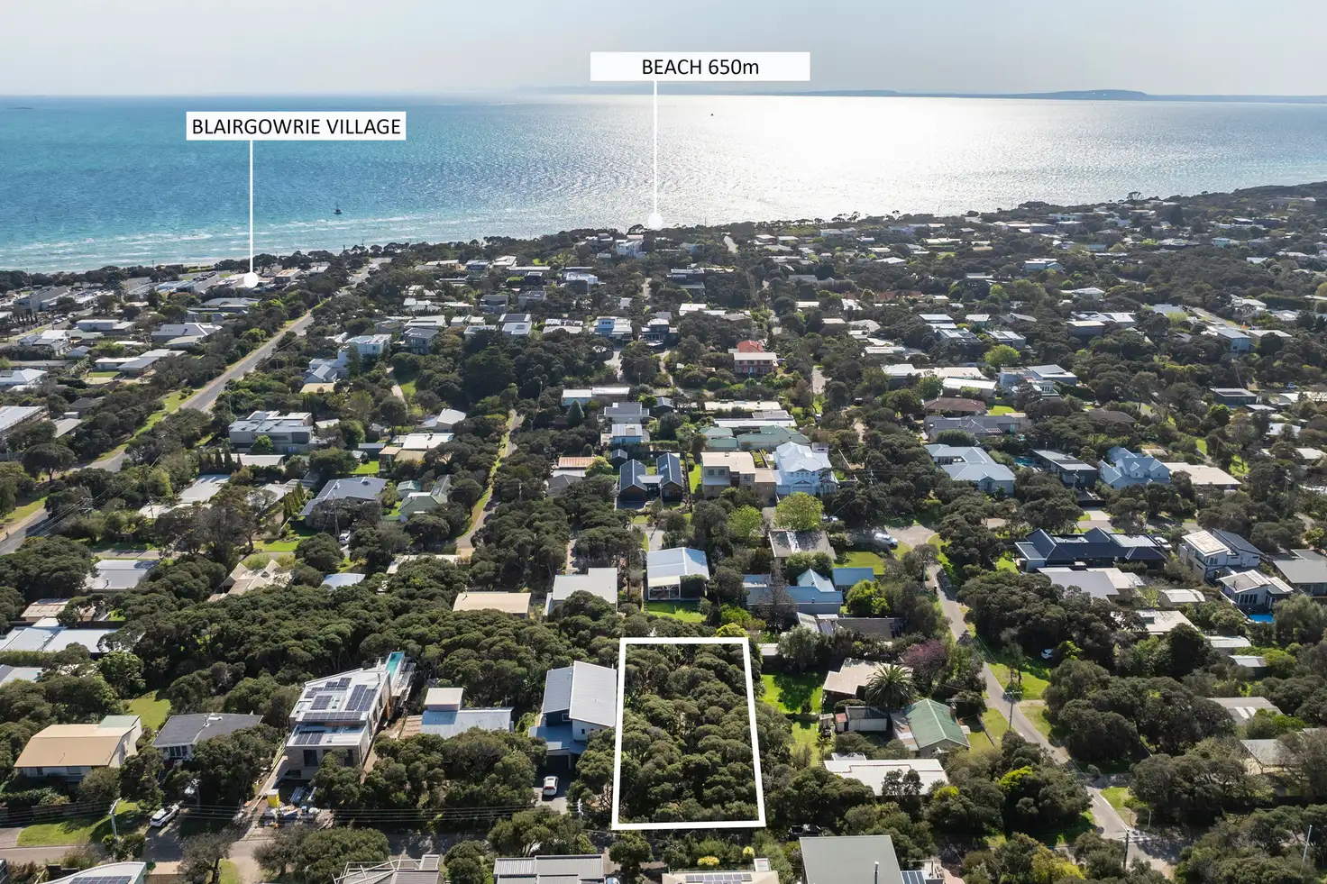 Main view of Homely land listing, 76 Lansdowne Street, Blairgowrie VIC 3942
