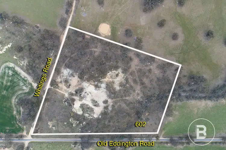 Main view of Homely land listing, 602 Old Eddington Road, Betley VIC 3472