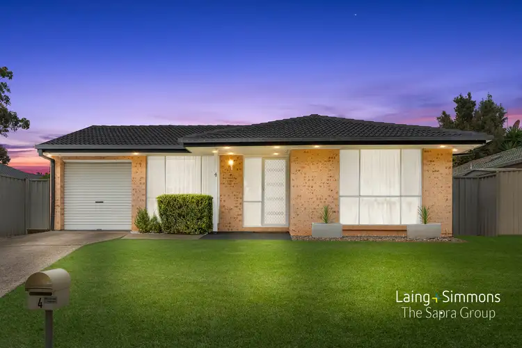 4 Doherty Street, Quakers Hill NSW 2763