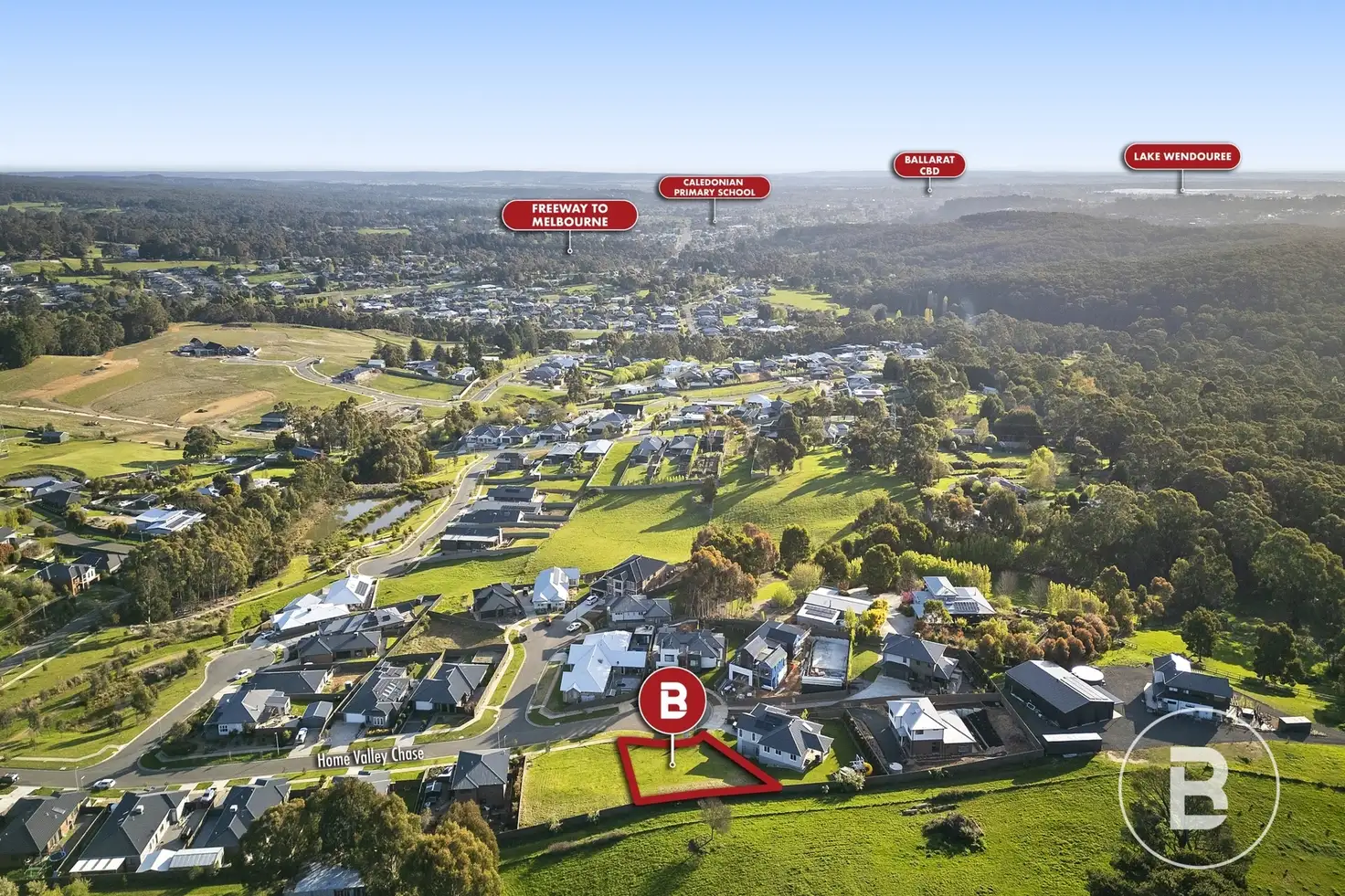 Main view of Homely land listing, 14 Home Valley Chase, Brown Hill VIC 3350