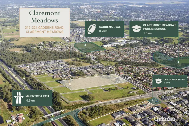 Second view of Homely land listing, LOT 108, 312-324 Caddens Road, Claremont Meadows NSW 2747