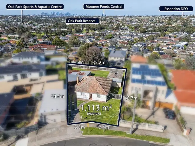 Main view of Homely house listing, 1 Josephine Street, Oak Park VIC 3046
