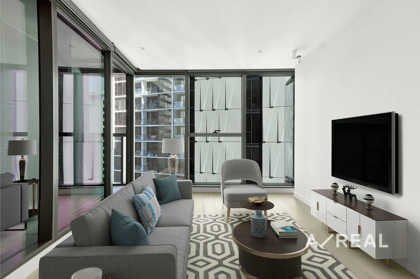 Main view of Homely apartment listing, 2402/23 MacKenzie Street, Melbourne VIC 3000