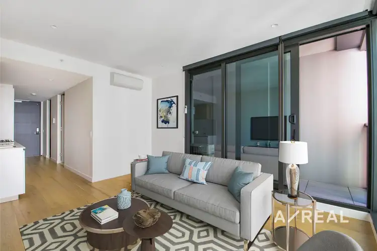 Second view of Homely apartment listing, 2402/23 MacKenzie Street, Melbourne VIC 3000