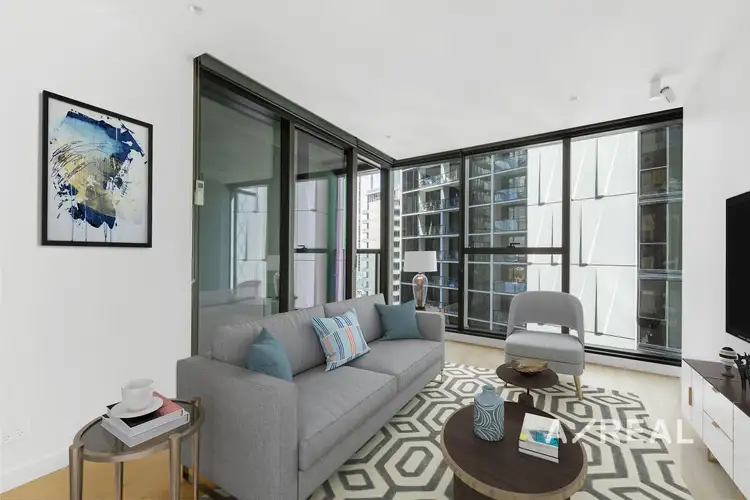 Third view of Homely apartment listing, 2402/23 MacKenzie Street, Melbourne VIC 3000