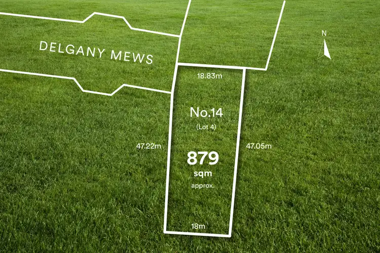 Main view of Homely land listing, 14 Delgany Mews, Waurn Ponds VIC 3216