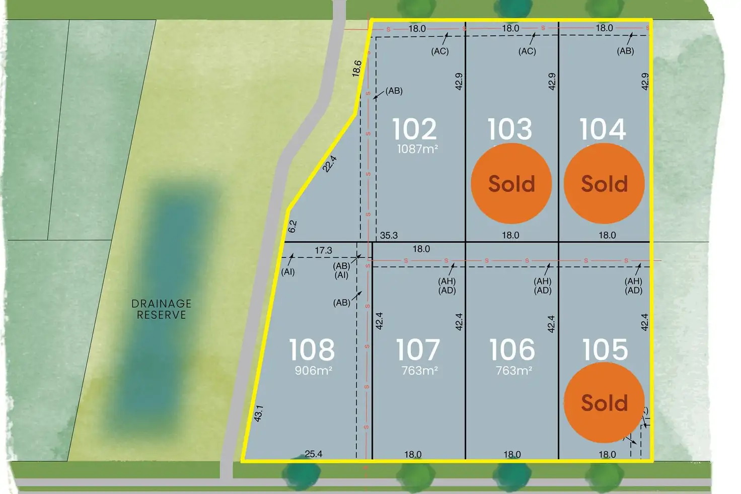 Main view of Homely land listing, LOT 102-108 Clifford Parade, Tuross Head NSW 2537