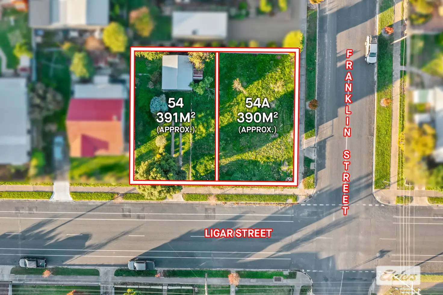 Main view of Homely land listing, 54 & 54A Ligar Street, Stawell VIC 3380