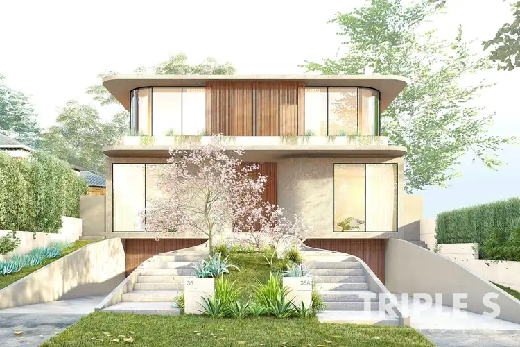 Main view of Homely semi-detached listing, 33-35 Purser Avenue, Castle Hill NSW 2154