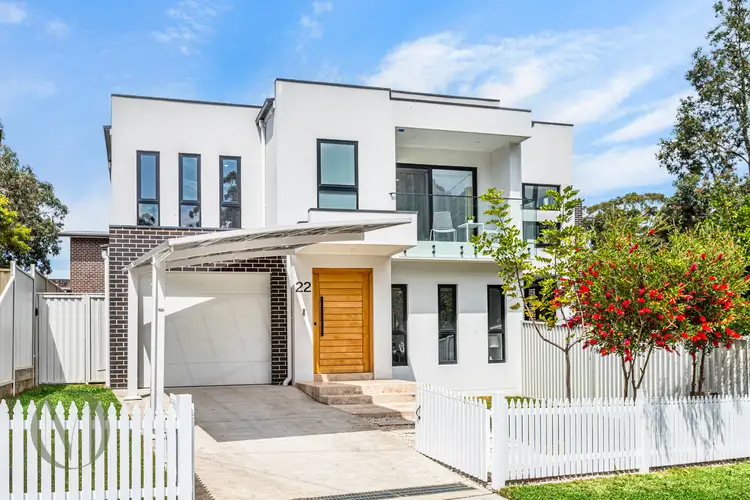 Main view of Homely semi-detached listing, 22 Cox Crescent, Dundas Valley NSW 2117