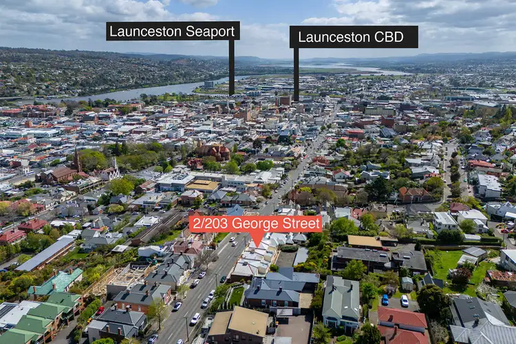 Second view of Homely townhouse listing, 2/203 George Street, Launceston TAS 7250