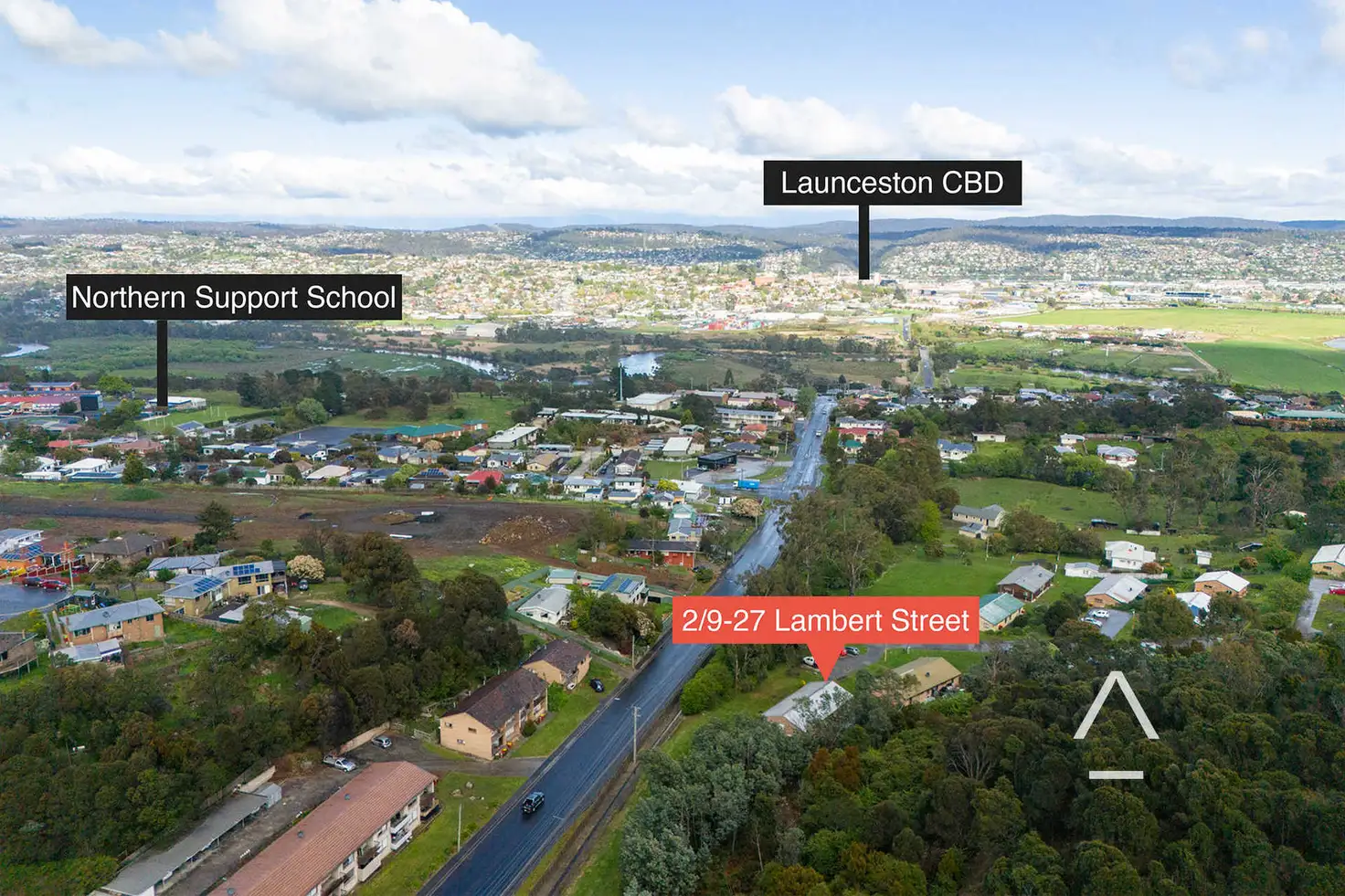 Main view of Homely unit listing, 2/9-27 Lambert Street, Ravenswood TAS 7250
