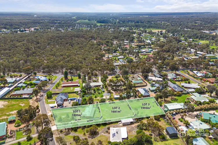 Third view of Homely land listing, LOT 2,3, 1 Stephen Court, Maiden Gully VIC 3551