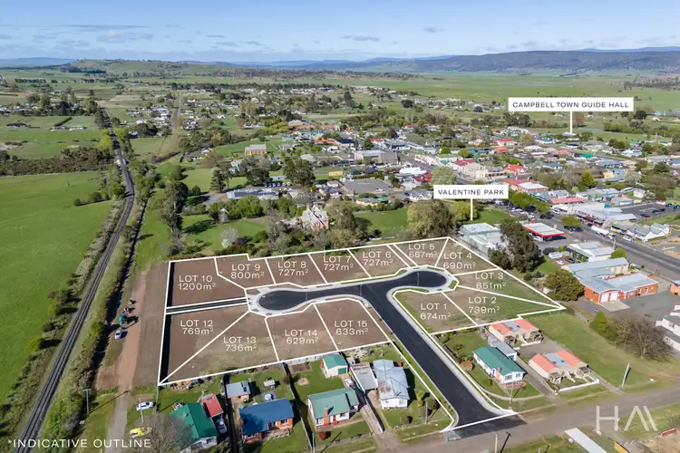 Third view of Homely land listing, 1-15 Eclipse Close, Campbell Town TAS 7210