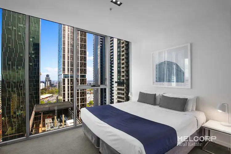 Third view of Homely apartment listing, 2501a/8 Franklin Street, Melbourne VIC 3000