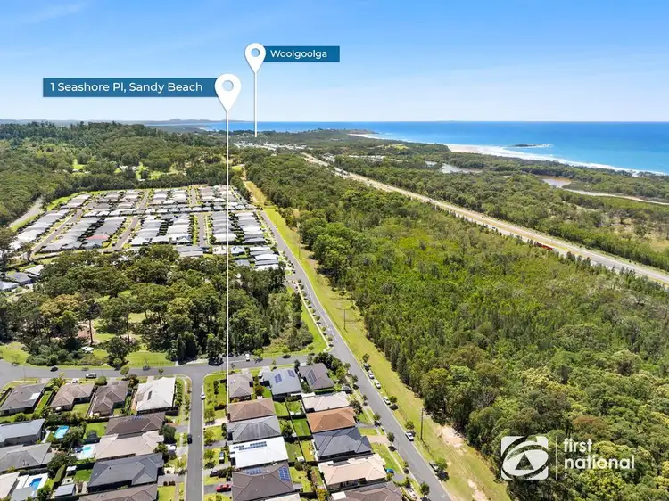 Second view of Homely house listing, 1 Seashore Place, Sandy Beach NSW 2456